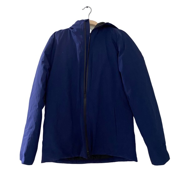 Marmot WarmCube EvoDry Parka Navy with green liner sz M